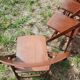 Pair of folding bistro chairs Baumann