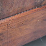 Louis Philippe's dresser in walnut magnifying glass XIX