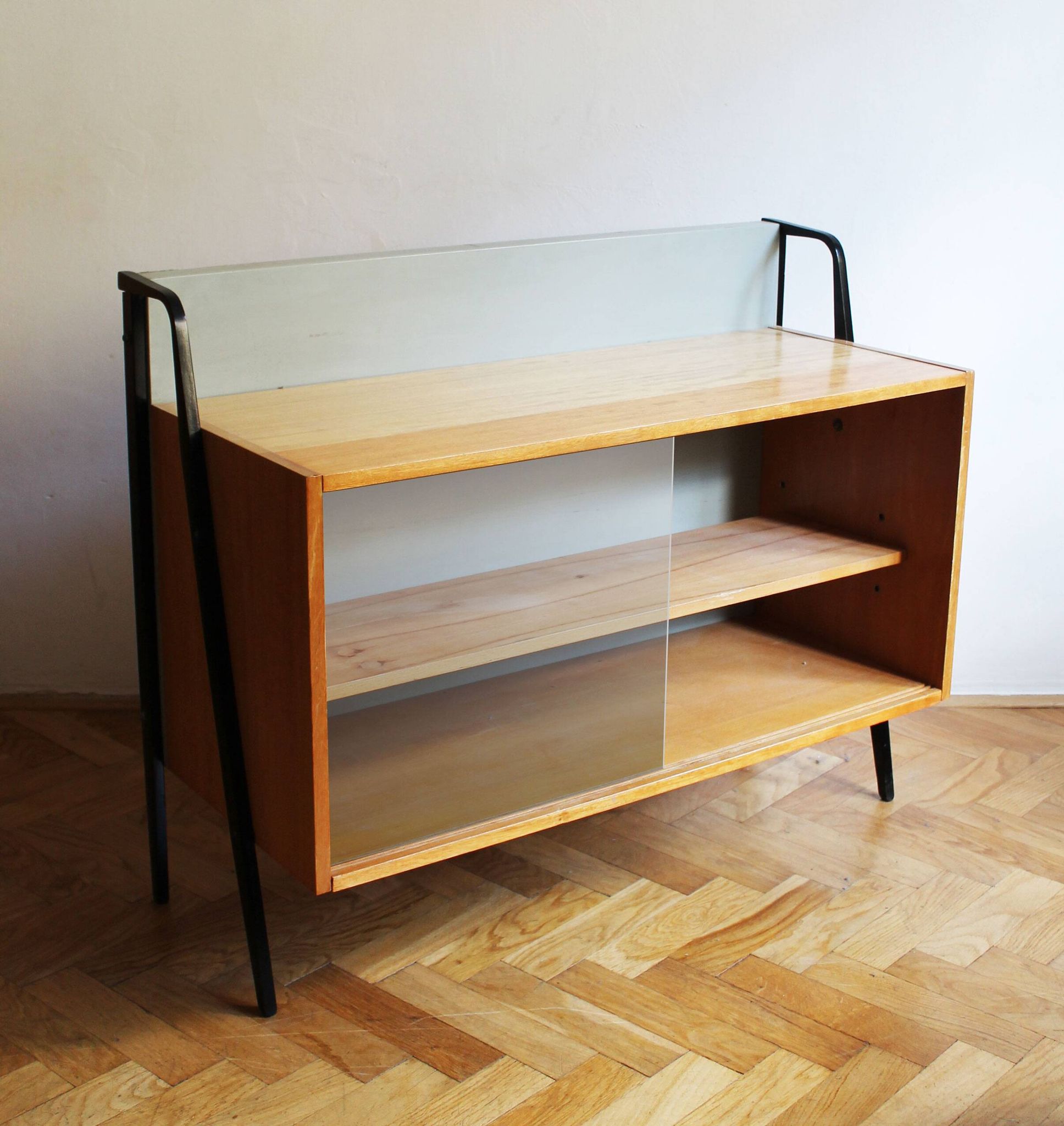 1960's Mid Century Cabinet by Frantisek Mezulanik for UP Zavody