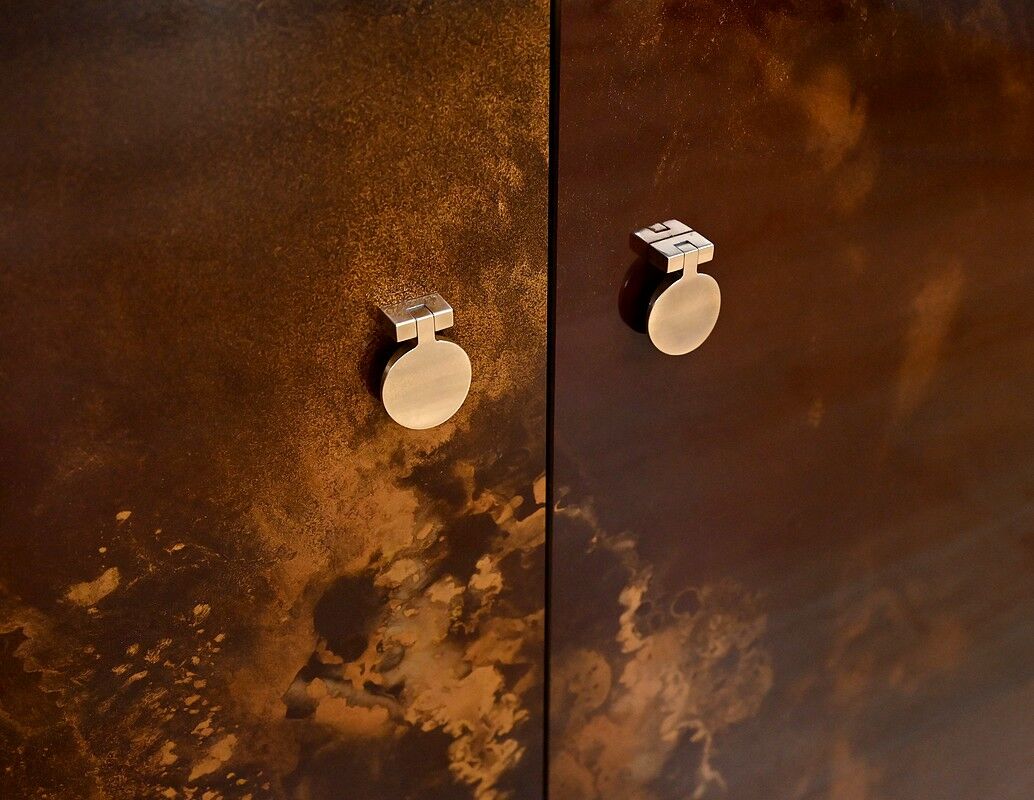 Rare lacquered library attributed to Guy Lefèvre, Maison Jansen – 1970