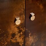 Rare lacquered library attributed to Guy Lefèvre, Maison Jansen – 1970