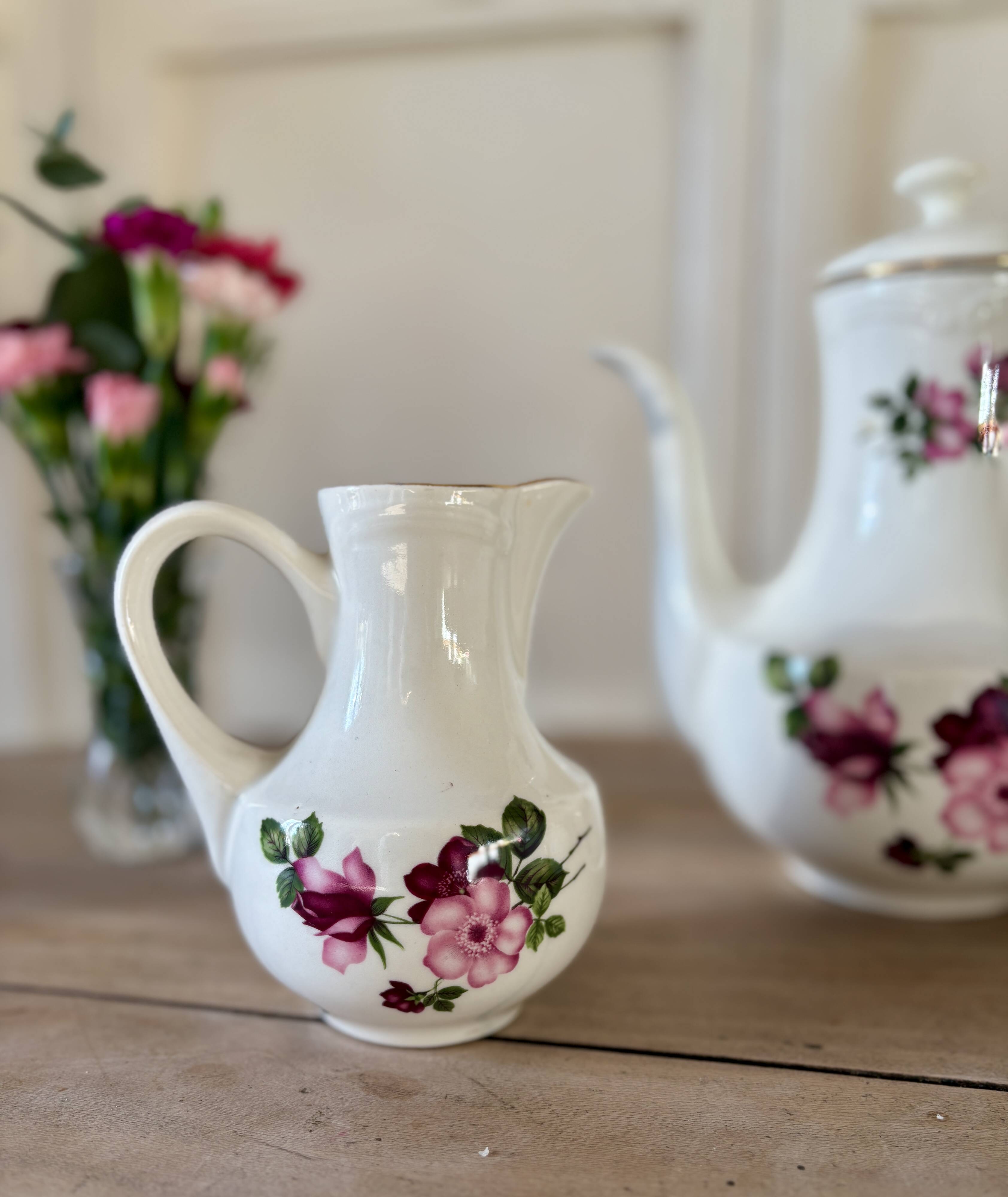 Vintage tea or coffee set - Chinon de Gien model