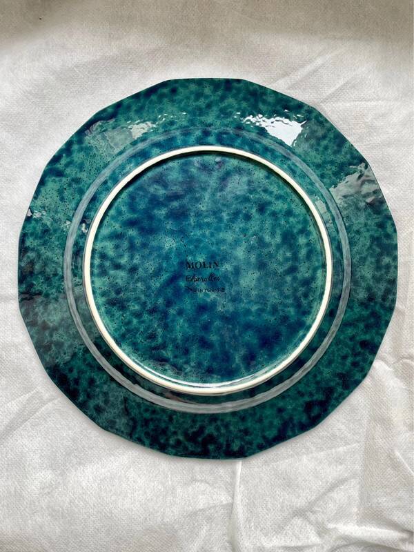 6 Vintage Molin Dinner Plates