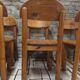Set of 6 Rainer Daumiller chairs in solid pine – 1970s