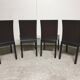 Set de 4 chaises design italien vintage 2000