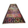 Antique Turkish Kilim Runner 316X97 cm shabby vintage old country home Kelim rug