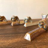 Set of 4 ceramic knife holders