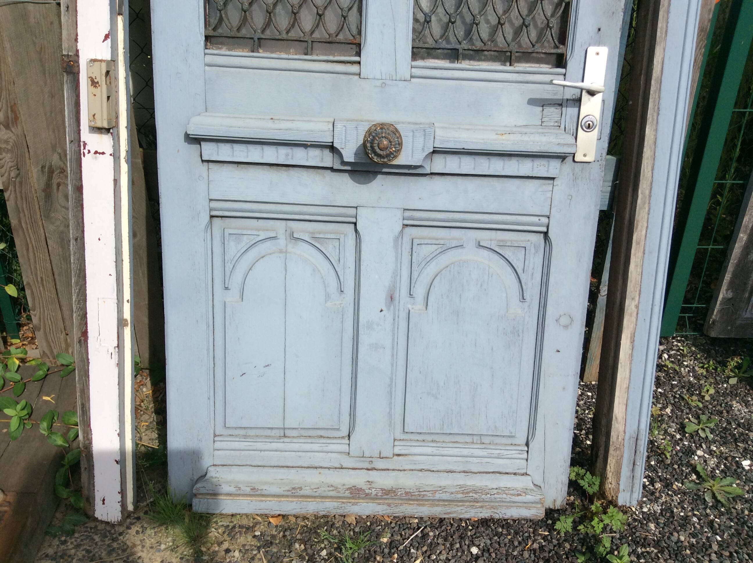 Old entrance door
