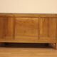 Art Deco Walnut TV Stand, 1950s, Mid-Century Modern Style