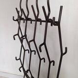 Brutalist fireplace mantel