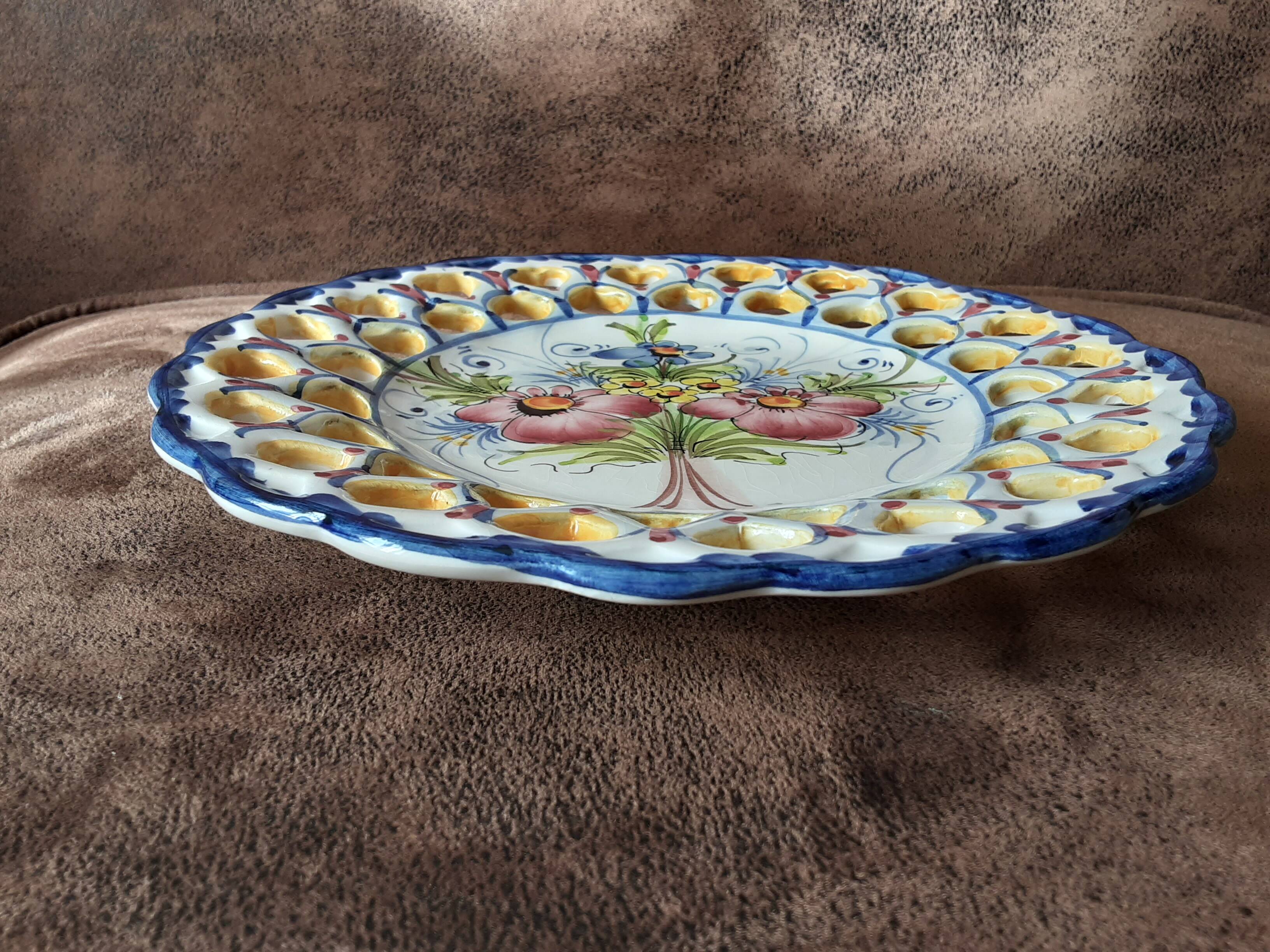 Decorative plate Art faience
