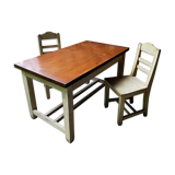 Table et 2 chaises