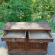 Antique sideboard with 2 doors and 2 drawers