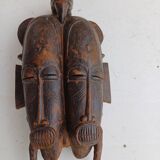 Double-sided African mask