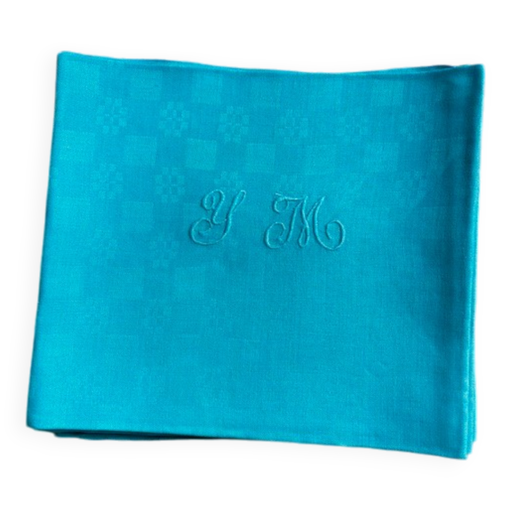 6 serviettes damassées