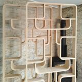 Mid-Century Czech Wall or Room Divider by Ludvik Volak for Drevopodnik Holesov, 1960s, Set of 2