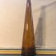 Old Bottle Glass Bottle Blown Bullé Brown Orange Vintage