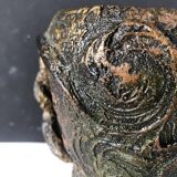 Starry Night pitcher vase with braided handle