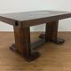 Massive and expandable art deco brutalist table