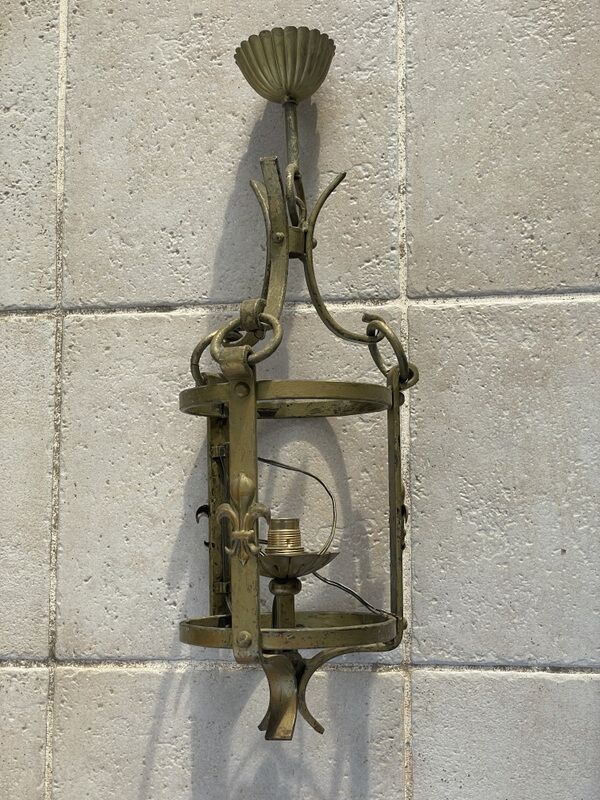 Old Outdoor Suspension Lamp