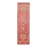 Tapis rouge turc, 83x290cm