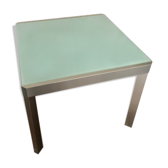 Table en verre