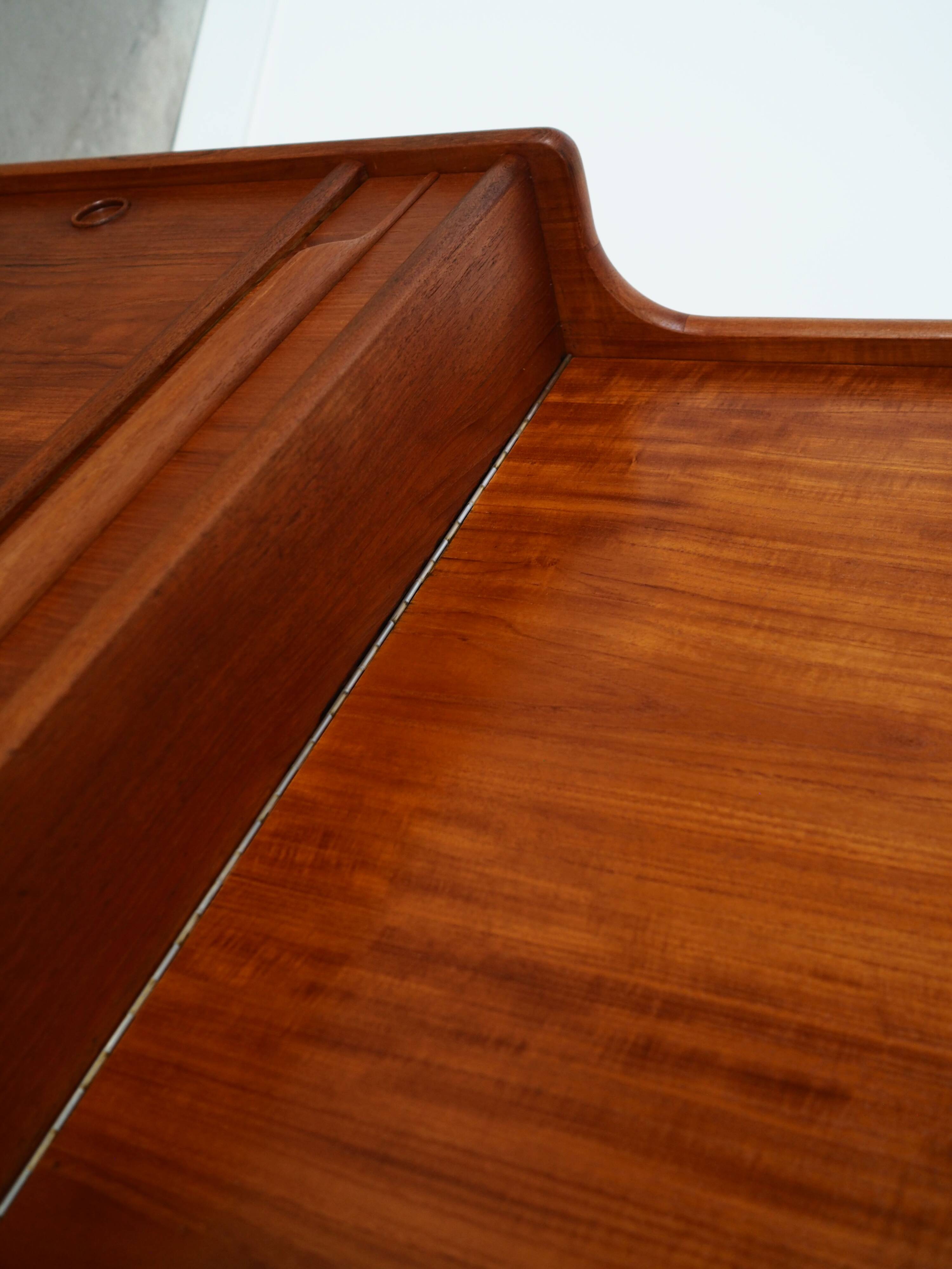 Teak high sideboard, Danish design, 1960s, production: Denmark