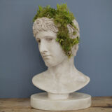 Roman head in waxed plaster