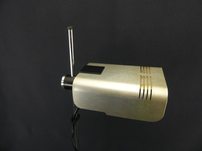Targetti sankey, vintage champagne desk lamp