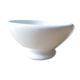 Old white bowl