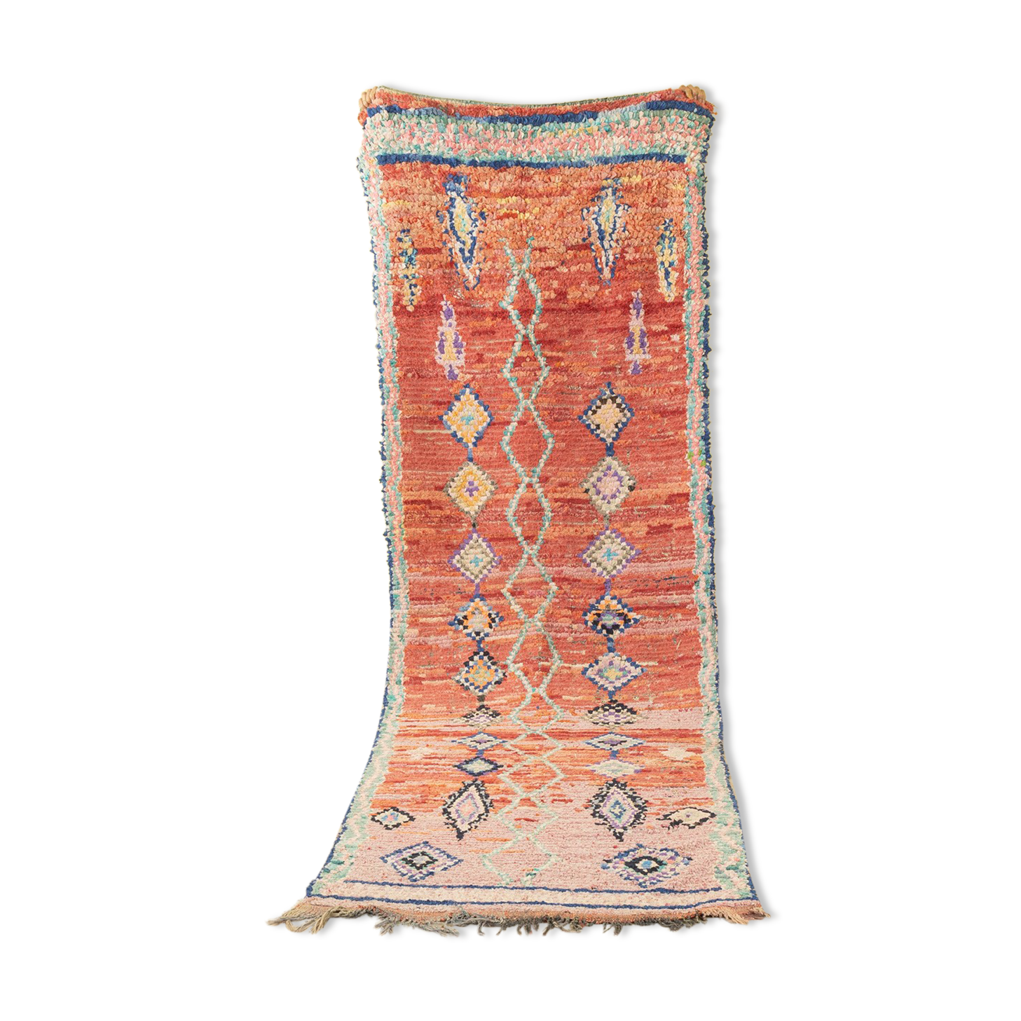 Azilal vintage, tapis berbère, 115 x 325