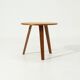 Round Tripod Side Table by Cor Alons for Gouda den Boer 1950s