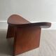 Wooden meditation stool / bench