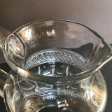 Cut crystal pitcher