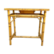 Vintage cork and rattan desk