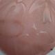 Pendant light rose gold glass paste birds