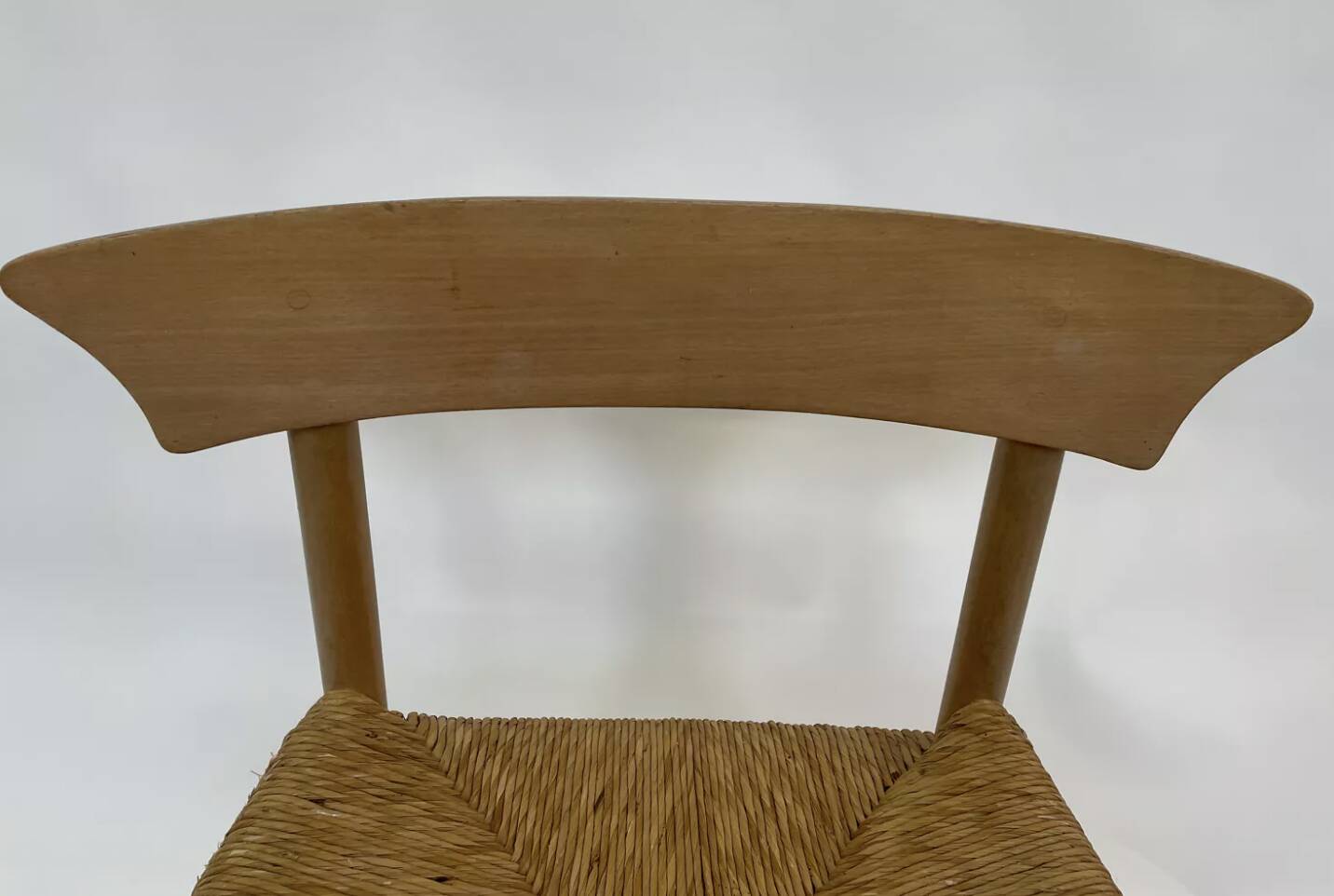 Vintage chair danish design papercord 60s dining chair