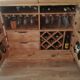 Wooden bar