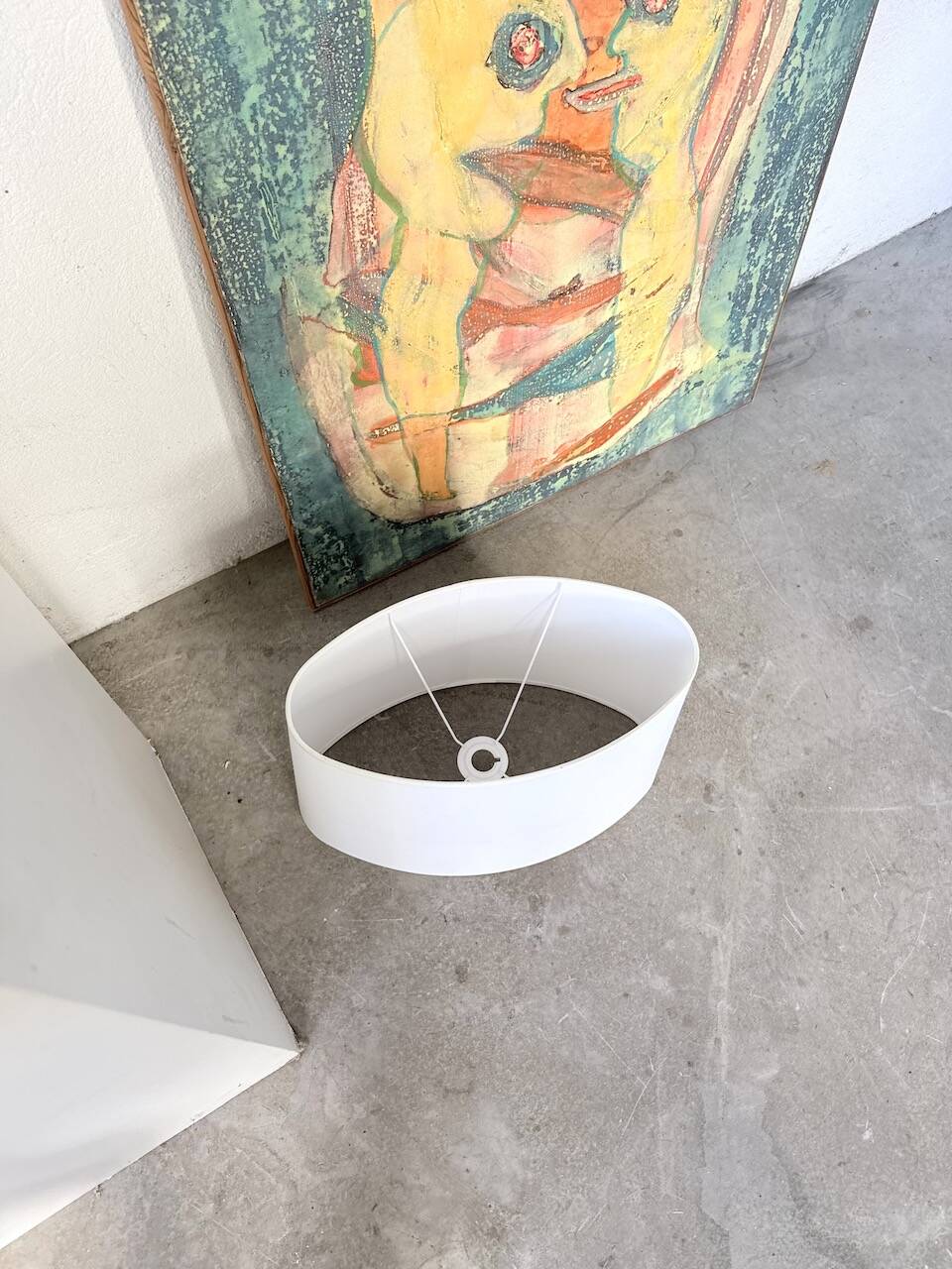 XL ceramic lamp from the 60s blin