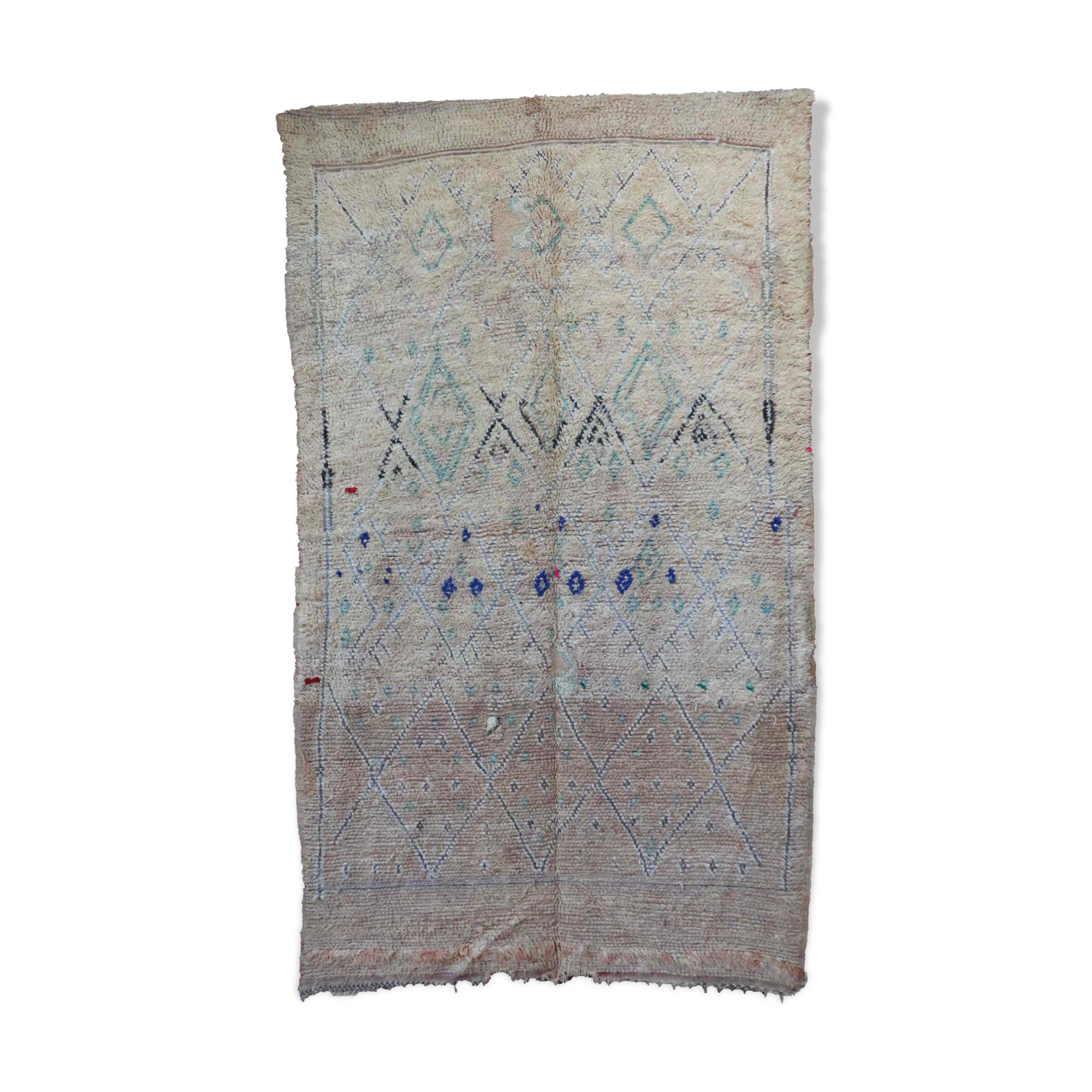 Vintage berber carpet - 149 x 255 cm