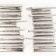 Aristide Colotte, 12 animal-shaped knife rests, Art Deco, excellent condition, case.