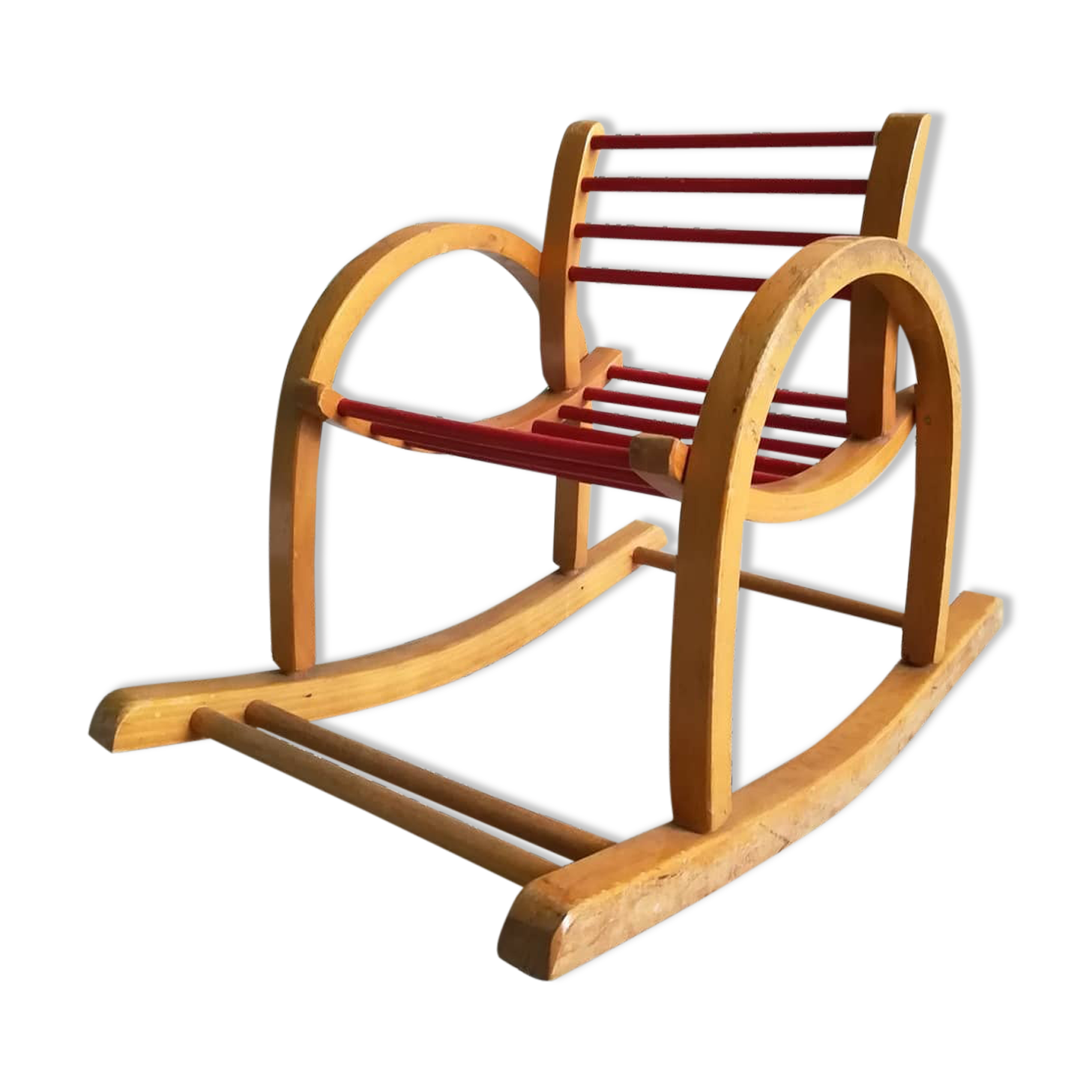 Fauteuil à bascule enfant Baumaan