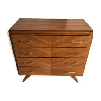 Commode années 60 pieds compas