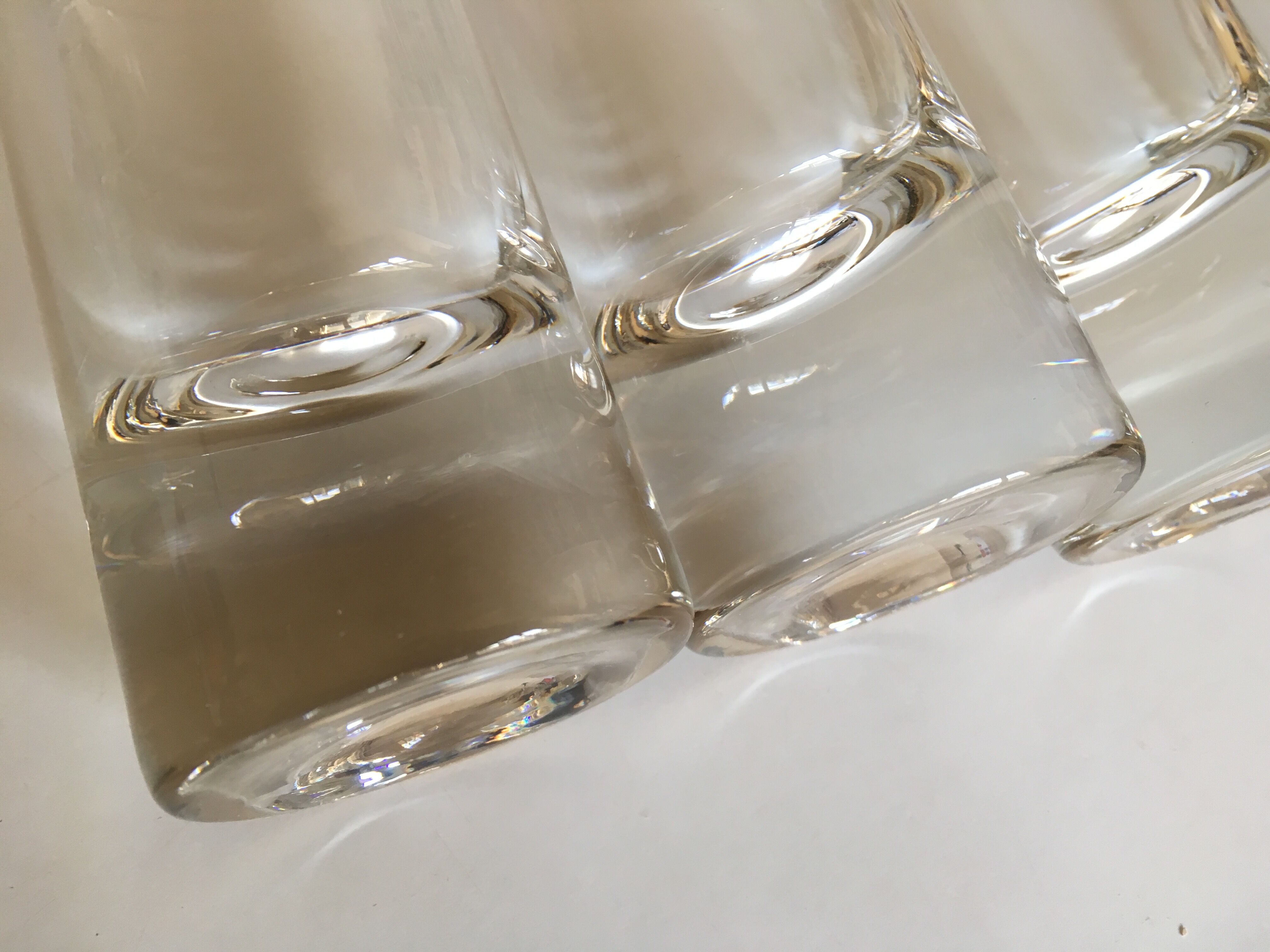 Suite 6 rights 60s Crystal tumblers glasses