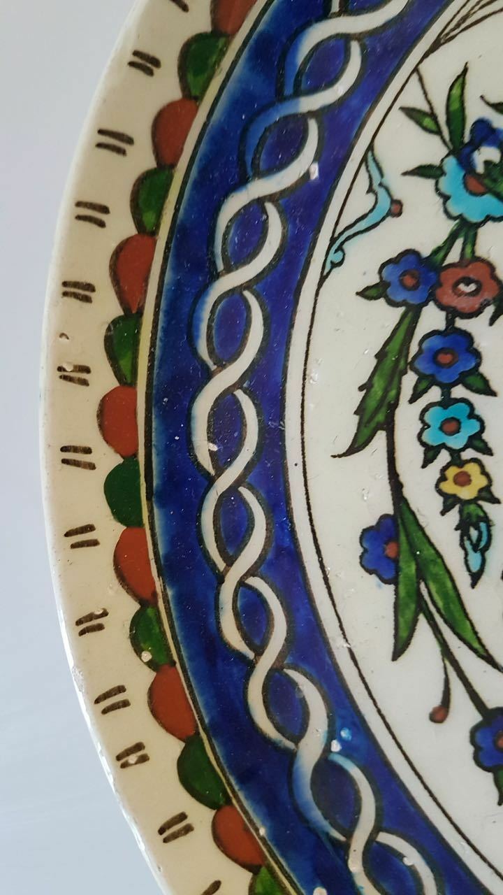 Ceramic plate