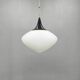 Suspension réglable tchèque, verre opalin, années 1970