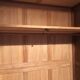 Armoire penderie chêne massif époque art déco
