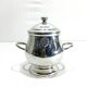 CHRISTOFLE - SILVER-PLATED SUGAR BOWL VENDÔME