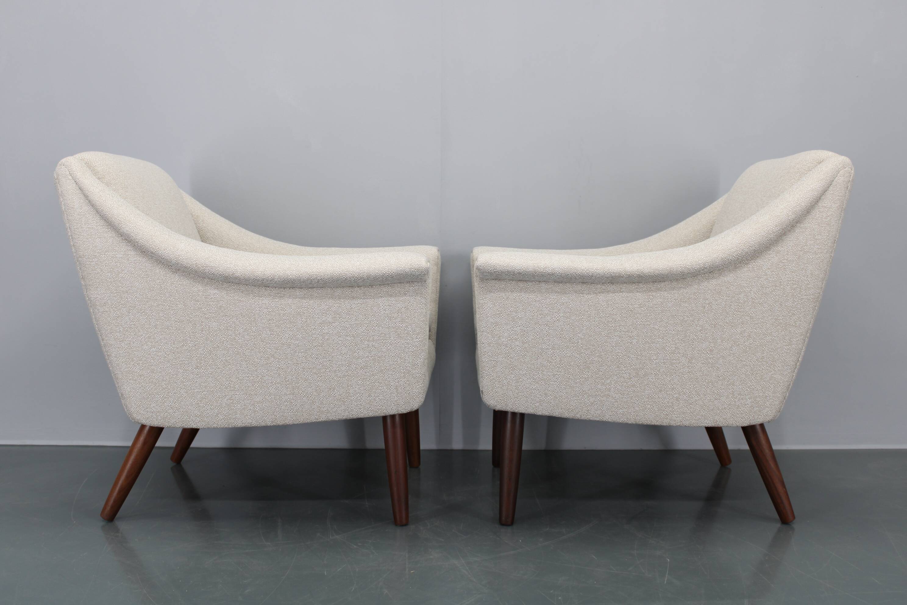 1960s Pair of Danish Restored Armchairs