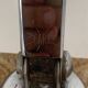 Vintage 1930 Fare lamp French craftsmanship sand marble - 45 cm